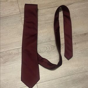 Club Room Deep Red Tie